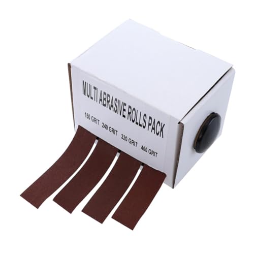 Veemoon 1Stück Sandpapier Schleifband Box Faltbarer Sandpapier Roll Für Heim Und Tiermaniküre Langlebig Und Hochgradig Abrasiv Veemoon 1Stück Sandpapier Schleifband Box Faltbarer Sandpapier Roll Für Heim Und Tiermaniküre Langlebig Und Hochgradig Abrasiv von Veemoon