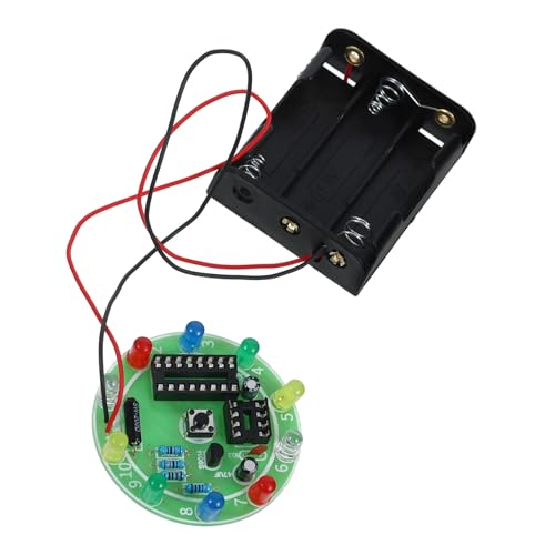 Veemoon 1satz Elektronisches Bastelset Mit Led-lichtern DIY Lötübung Für Elektronikprojekte Und Stem Bildung Komponenten Für Kleine Glühbirnen Und Batteriehalter Veemoon 1satz Elektronisches Bastelset Mit Led-lichtern DIY Lötübung Für Elektronikprojekte Und Stem Bildung Komponenten Für Kleine Glühbirnen Und Batteriehalter von Veemoon