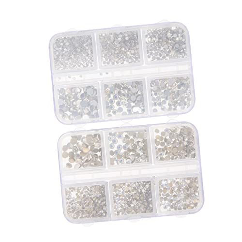 Veemoon 2 Boxen Boxen Nagel Strasssteine Glitzersteine Basteln Nail Art Rhinestones DIY Nagel Schmucksteine für Kreative Nagelkunst und Bastelprojekte Langlebig Funkelnd Vielseitig Veemoon 2 Boxen Boxen Nagel Strasssteine Glitzersteine Basteln Nail Art Rhinestones DIY Nagel Schmucksteine für Kreative Nagelkunst und Bastelprojekte Langlebig Funkelnd Vielseitig von Veemoon