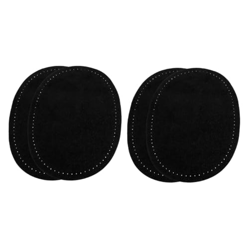 Veemoon 2 Paar Flicken Für Kleidung Reparaturflicken Für Jacken Ellbogen-knie-patches Pullover-ellbogenflicken Für Männer Flicken Für Hosen Patches Für Jacken Männer Armpatch Black von Veemoon