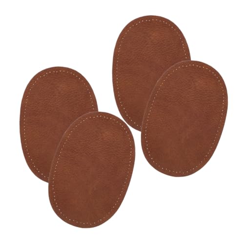 Veemoon 2 Paare Ovaler Ellbogen Patch für Pullover Nahtreparatur Flicken PU Leder für Kleidung DIY Handwerksprojekte Einfache Anwendung und Langlebige Veemoon 2 Paare Ovaler Ellbogen Patch für Pullover Nahtreparatur Flicken PU Leder für Kleidung DIY Handwerksprojekte Einfache Anwendung und Langlebige von Veemoon