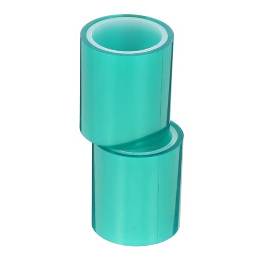 Veemoon 2 Rollen Hochtemperatur Klebeband für Resin Projekte Nahtloses Pet Tape für DIY Kunstwerke Spurlos Ablösbar für Metall und Epoxidharzanwendungen von Veemoon