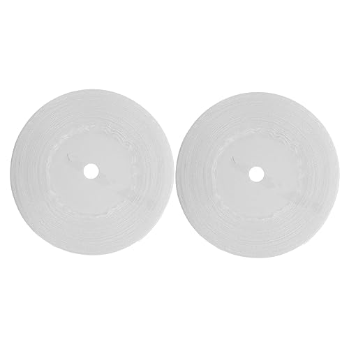 Veemoon 2 Rollen Organza Ribbons Transparent Geschenkband für Dekoration Projekte und Mehr Vielseitig Einsetzbar und Ausreichend für Kreative Ideen von Veemoon
