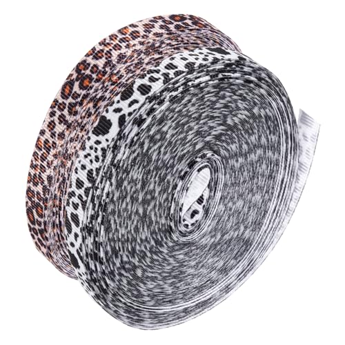 Veemoon 2 Rollen Satinbänder mit Leoparden und Kuhmuster Vielseitige DIY Haarbänder und Geschenkverpackungsbänder für Teenager Schleifenbänder für Haarschleifen und Kreative Bastelprojekte Veemoon 2 Rollen Satinbänder mit Leoparden und Kuhmuster Vielseitige DIY Haarbänder und Geschenkverpackungsbänder für Teenager Schleifenbänder für Haarschleifen und Kreative Bastelprojekte von Veemoon