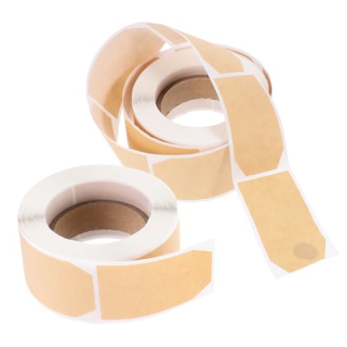 Veemoon 2 Rollen Selbstklebende Natur Kraftpapier Etiketten Beschreibbare Namensaufkleber zur Klassifizierung und Organisation für Büro Haushalt und Schule Veemoon 2 Rollen Selbstklebende Natur Kraftpapier Etiketten Beschreibbare Namensaufkleber zur Klassifizierung und Organisation für Büro Haushalt und Schule von Veemoon