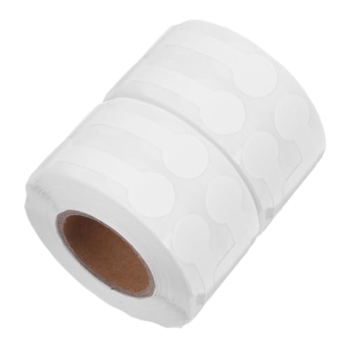 Veemoon 2 Rollen Selbstklebende Schmuckpreisschilder aus Kraftpapier Blanko für Schmuck Preisetiketten für Ohrringe und Ringe Einfache Anwendung und Stilvolles Design von Veemoon