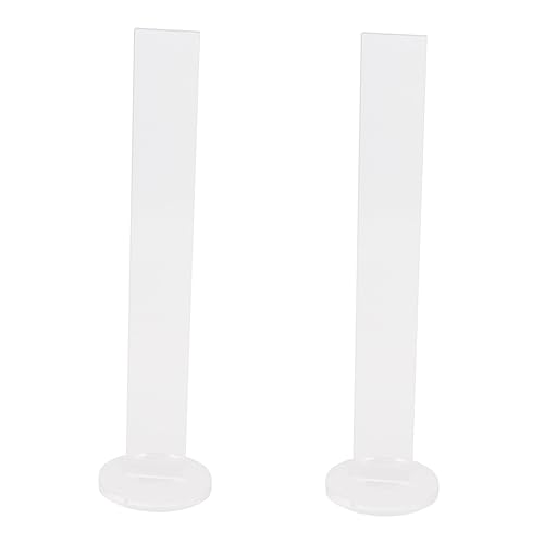 Veemoon 2 Sätze Acryl Klebeband Halter Klebeband Ständer für Schreibtisch Praktische Aufbewahrungslösungen für Zuhause und Büro DIY Transparente Acryl Tape Rack von Veemoon