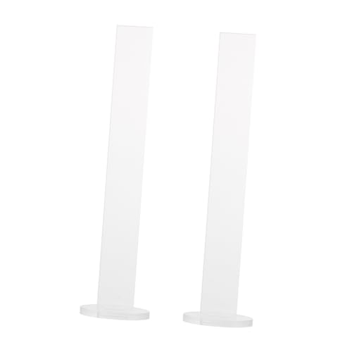 Veemoon 2 Sätze Acryl Tape Halter Teiliges Aufbewahrungsregal für Klebeband Desktop für DIY Projekte Home Office und Bastelarbeiten von Veemoon