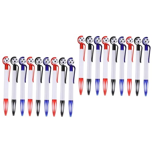 Veemoon 2 Sätze Fußballstift Sport Schreibwaren Spiel Schlüssel Party Schreibstift in Fußballform Kugelschreiber Als Andenken Kinderballpoint -stifte Kreative Stifte Plastik 9 Stück * 2 Veemoon 2 Sätze Fußballstift Sport Schreibwaren Spiel Schlüssel Party Schreibstift in Fußballform Kugelschreiber Als Andenken Kinderballpoint -stifte Kreative Stifte Plastik 9 Stück * 2 von Veemoon