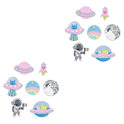 Veemoon 2 Sätze Graduation Patches Selbstklebende Aufnäher für Kleidung und Accessoires mit Astronauten und Planeten Design für Abschlussgeschenke und DIY Dekoration Veemoon 2 Sätze Graduation Patches Selbstklebende Aufnäher für Kleidung und Accessoires mit Astronauten und Planeten Design für Abschlussgeschenke und DIY Dekoration von Veemoon