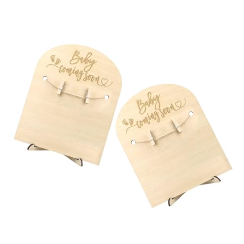 Veemoon 2 Sätze Holz Geburtsanzeige Karten mit Ständer Teiliges für Neugeborene Erinnerungsstücke für Babyparty und Kinderzimmer Dekoration Langlebige für Unvergessliche Veemoon 2 Sätze Holz Geburtsanzeige Karten mit Ständer Teiliges für Neugeborene Erinnerungsstücke für Babyparty und Kinderzimmer Dekoration Langlebige für Unvergessliche von Veemoon