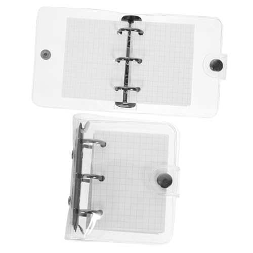 Veemoon 2 Sätze Mini Ring Binder Notizbuch Transparentes PVC Cover Nachfüllbares Tagebuch Notizblock Tragbares DIY Scrapbook Blanko Notizzettel und Langlebig für Büro Schule Zuhause Teilig Veemoon 2 Sätze Mini Ring Binder Notizbuch Transparentes PVC Cover Nachfüllbares Tagebuch Notizblock Tragbares DIY Scrapbook Blanko Notizzettel und Langlebig für Büro Schule Zuhause Teilig von Veemoon