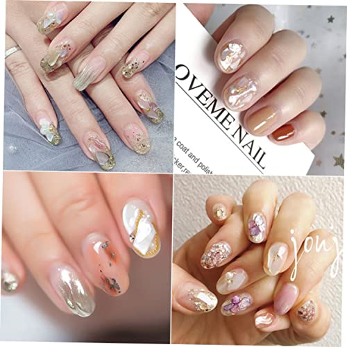 Veemoon 2 Sätze Natürliche Muschelflocken Nageldekoration Maniküre Accessoires Langlebig Leicht Kreative DIY Nail Art für Damen Nagelverzierung Veemoon 2 Sätze Natürliche Muschelflocken Nageldekoration Maniküre Accessoires Langlebig Leicht Kreative DIY Nail Art für Damen Nagelverzierung von Veemoon