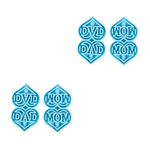 Veemoon 2 Sätze Silikonformen Für Diy Dekorationen Epoxidharz Gießformen Zur Kreativen Gestaltung Mit Resin Und Glitzer Für Einzigartige Anhänger 2 Stück * 2 von Veemoon