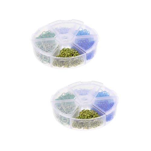 Veemoon 2 Sätze Sprungring -verbindungsring Schlüssel Sprungringe Hochzeit Perlen Herstellung Biegeringe Selber Basteln Verbindungsringe Für Schmuck Kleine Biegeringe Aluminium 2box*2 Veemoon 2 Sätze Sprungring -verbindungsring Schlüssel Sprungringe Hochzeit Perlen Herstellung Biegeringe Selber Basteln Verbindungsringe Für Schmuck Kleine Biegeringe Aluminium 2box*2 von Veemoon