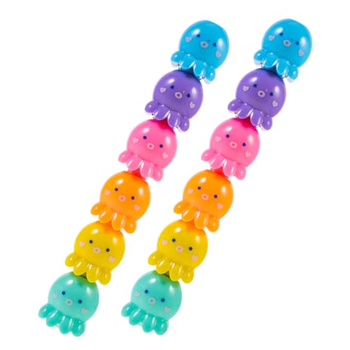 Veemoon 2 Sätze Stapelbare Mini Octopus Highlighter Kinderfreundlich Sicher Fluoreszierende Marker DIY Schreibwaren Für Schule Büro Zuhause Kreatives Gestalten Veemoon 2 Sätze Stapelbare Mini Octopus Highlighter Kinderfreundlich Sicher Fluoreszierende Marker DIY Schreibwaren Für Schule Büro Zuhause Kreatives Gestalten von Veemoon