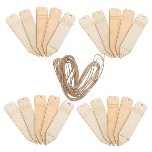 Veemoon 2 Sätze Teiliges Set Holz Lesezeichen Blanko Bleistiftform DIY Bastelbare Holzanhänger mit Bohrung Sichere Glatte Kanten Vielseitig für Dekoration Geschenkanhänger Schulprojekte Veemoon 2 Sätze Teiliges Set Holz Lesezeichen Blanko Bleistiftform DIY Bastelbare Holzanhänger mit Bohrung Sichere Glatte Kanten Vielseitig für Dekoration Geschenkanhänger Schulprojekte von Veemoon