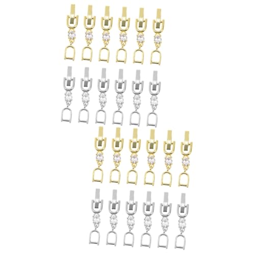 Veemoon 2 Sätze Teiliges Verlängerungsketten Für Armbänder Und Schmuckverschlüsse Legiertem Material Und Hochwertige Schmuckzubehör Für Diy Projekte 12 Stücke * 2 Veemoon 2 Sätze Teiliges Verlängerungsketten Für Armbänder Und Schmuckverschlüsse Legiertem Material Und Hochwertige Schmuckzubehör Für Diy Projekte 12 Stücke * 2 von Veemoon