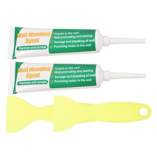 Veemoon 2 Satz Wandreparaturset Effektive Wandreparaturpaste für Spachtel und Präzisionsaufsatz für Zuhause und Büro Einfach Anzuwenden Veemoon 2 Satz Wandreparaturset Effektive Wandreparaturpaste für Spachtel und Präzisionsaufsatz für Zuhause und Büro Einfach Anzuwenden von Veemoon