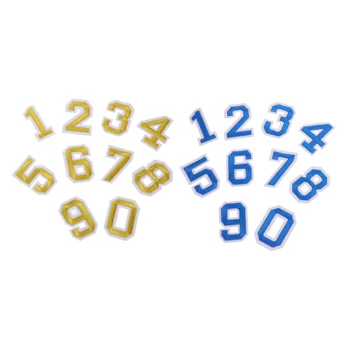 Veemoon 2 Sets Applikationen Für Rucksäcke Selbstklebende Applikationen Für Kleider Für Jeans Zahlen Patches Für Hüte DIY Aufkleber Für Sporthemden Gestickte Veemoon 2 Sets Applikationen Für Rucksäcke Selbstklebende Applikationen Für Kleider Für Jeans Zahlen Patches Für Hüte DIY Aufkleber Für Sporthemden Gestickte von Veemoon