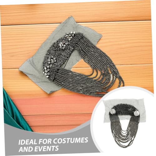 Veemoon 2 Stück Abnehmbare Metall-quasten Schulterklappen mit Kette Elegante Epauletten für Jacken Hemden und Anzüge Dekorative Schulterverzierung für Party Festival und Formelle Outfits Veemoon 2 Stück Abnehmbare Metall-quasten Schulterklappen mit Kette Elegante Epauletten für Jacken Hemden und Anzüge Dekorative Schulterverzierung für Party Festival und Formelle Outfits von Veemoon