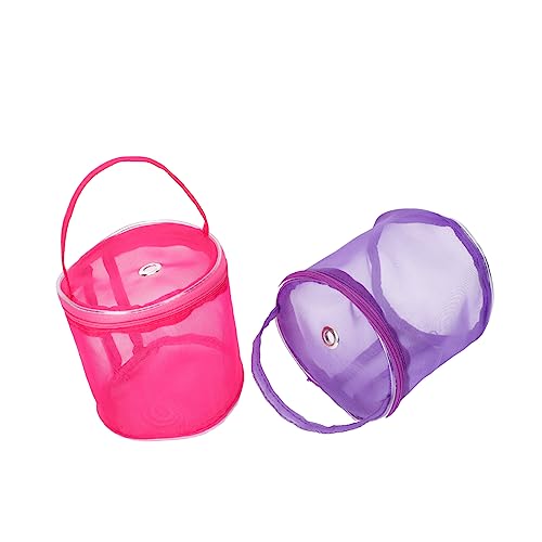 Veemoon 2 Stück Aufbewahrungstasche für Wolle Tragbare Strickwerkzeugtasche für Häkel und Strickprojekte Geeignet für Reisen und Zuhause Lila Veemoon 2 Stück Aufbewahrungstasche für Wolle Tragbare Strickwerkzeugtasche für Häkel und Strickprojekte Geeignet für Reisen und Zuhause Lila von Veemoon