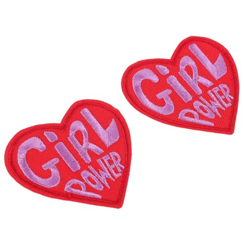 Veemoon 2 Stück Banner herz aufnäher stoff aufnäher Stickereiflicken für Jeans Applikationen, Aufnäher süße Applikationen zum Aufnähen Herz-Stickerei-Patch Kleiderflicken rot Veemoon 2 Stück Banner herz aufnäher stoff aufnäher Stickereiflicken für Jeans Applikationen, Aufnäher süße Applikationen zum Aufnähen Herz-Stickerei-Patch Kleiderflicken rot von Veemoon