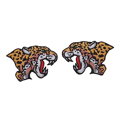 Veemoon 2 Stück Cheetah Armband Applikationen Patch Stoff nähen Handwerk Kleidungsdekoration Stickereiflecken Aufnäher für Jacken Aufnäher für Kleidung Rayon Colorful Veemoon 2 Stück Cheetah Armband Applikationen Patch Stoff nähen Handwerk Kleidungsdekoration Stickereiflecken Aufnäher für Jacken Aufnäher für Kleidung Rayon Colorful von Veemoon
