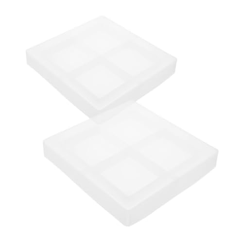 Veemoon 2 Stück Diy Epoxidharz Mould für Moderne Tischdekoration Wiederverwendbare Silikonform für Kreative Bastelprojekte Veemoon 2 Stück Diy Epoxidharz Mould für Moderne Tischdekoration Wiederverwendbare Silikonform für Kreative Bastelprojekte von Veemoon
