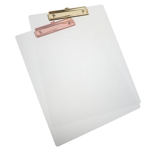 Veemoon 2 Stück Dokumentenhalter für Büro und Klassenzimmer Langlebiges Hochtransparentes Design für Effiziente Organisation von Veemoon