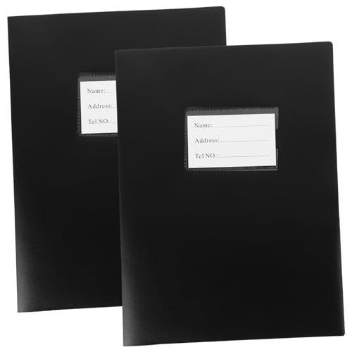 Veemoon 2 Stück Dokumentenordner Doppelseitige PP Mappen mit Einstecktaschen Matte Transparente Aktenhüllen für Büro und Schule Testpapier Aufbewahrung Leichter Organizer für Dokumente und Veemoon 2 Stück Dokumentenordner Doppelseitige PP Mappen mit Einstecktaschen Matte Transparente Aktenhüllen für Büro und Schule Testpapier Aufbewahrung Leichter Organizer für Dokumente und von Veemoon