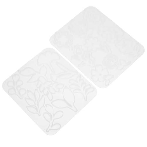 Veemoon 2 Stück Epoxidharz Schmuckformen für Diy Bastelarbeiten Blumendesign für Ohrringe und Anhänger für Kreative Schmuckherstellung Veemoon 2 Stück Epoxidharz Schmuckformen für Diy Bastelarbeiten Blumendesign für Ohrringe und Anhänger für Kreative Schmuckherstellung von Veemoon