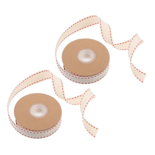 Veemoon 2 Stück Gestreiftes Bastelband für Geschenkverpackungen und Dekoration Breit für Schleifen Nähen und Kreative Diy Projekte Veemoon 2 Stück Gestreiftes Bastelband für Geschenkverpackungen und Dekoration Breit für Schleifen Nähen und Kreative Diy Projekte von Veemoon