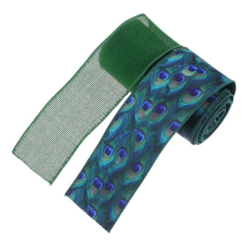 Veemoon 2 Stück Grüne Polyester Drahtband mit Pfauenfeder Breites Dekoband mit Drahtkante für Geschenkverpackung Weihnachtsdekoration Kränze Schleifen Diy Bastelprojekte Veemoon 2 Stück Grüne Polyester Drahtband mit Pfauenfeder Breites Dekoband mit Drahtkante für Geschenkverpackung Weihnachtsdekoration Kränze Schleifen Diy Bastelprojekte von Veemoon