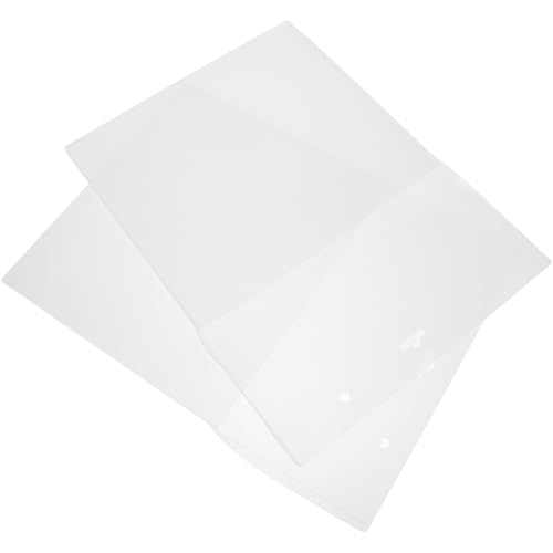 Veemoon 2 Stück Hängeinformationsbox Büro Wanddateiorganisator Wandmontierte Aufbewahrungstasche Hanging Organizer Wallentür Organizer Aktenhalterwand Papier Pp Transparent von Veemoon