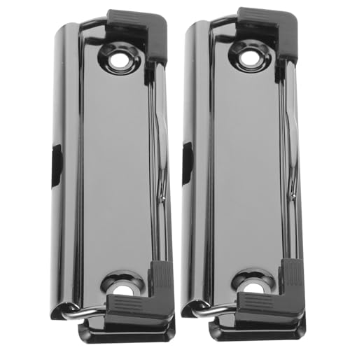 Veemoon 2 Stück Klemmbrett liefert Karabinerhaken schwere Ausführung Clips Clips Büro Metallische Aktenklemmen Metallklammern für Ordner Clip-Board-Clips Clips für Dokumenttafeln Abs Black Veemoon 2 Stück Klemmbrett liefert Karabinerhaken schwere Ausführung Clips Clips Büro Metallische Aktenklemmen Metallklammern für Ordner Clip-Board-Clips Clips für Dokumenttafeln Abs Black von Veemoon