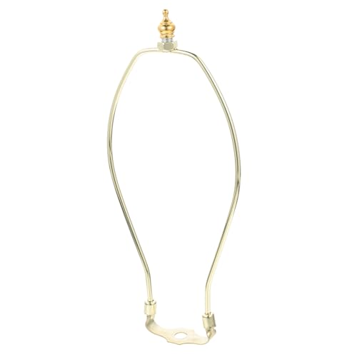 Veemoon 2 Stück Lampenharfenhalter Lampenrahmen aus Hochwertigem Metall Verchromt Stabile Halterung für Steh Tischlampen Hornform Lampenhalter in Elegantem Gold für Wohnraumdekoration Veemoon 2 Stück Lampenharfenhalter Lampenrahmen aus Hochwertigem Metall Verchromt Stabile Halterung für Steh Tischlampen Hornform Lampenhalter in Elegantem Gold für Wohnraumdekoration von Veemoon