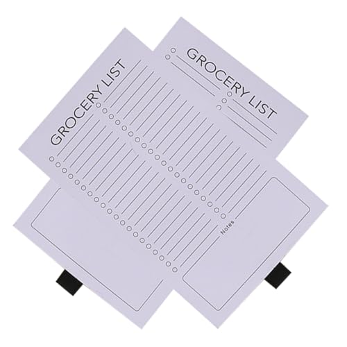 Veemoon 2 Stück Magnetischer Einkaufslisten Notizblock Teilig mit Abreißbaren Blättern Haftet Am Kühlschrank Praktischer Memo Pad für Wöchentliche Einkaufsplanung und Effiziente Veemoon 2 Stück Magnetischer Einkaufslisten Notizblock Teilig mit Abreißbaren Blättern Haftet Am Kühlschrank Praktischer Memo Pad für Wöchentliche Einkaufsplanung und Effiziente von Veemoon
