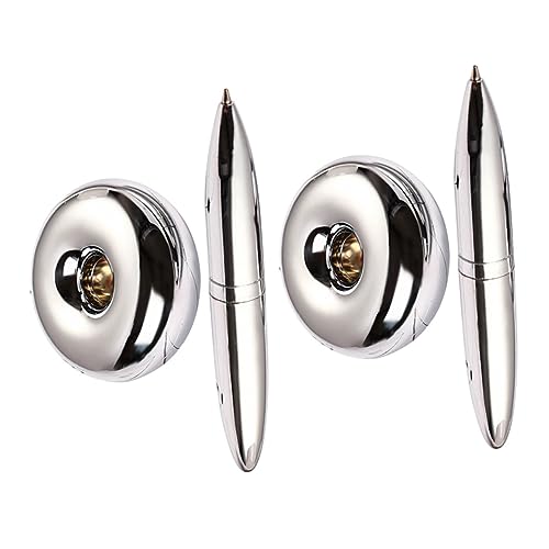 Veemoon 2 Stück Magnetischer Schwebender Kugelschreiber Eleganter Metall Stift für Büro und Geschäftsbedarf für Unterschriften und Tägliches Schreiben Veemoon 2 Stück Magnetischer Schwebender Kugelschreiber Eleganter Metall Stift für Büro und Geschäftsbedarf für Unterschriften und Tägliches Schreiben von Veemoon