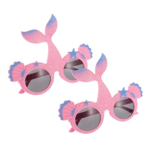 Veemoon 2 Stück Meerjungfrau Brille Partybrille Für Meerjungfrauen Partykleid, Lustige Brille Hawaiianische Lustige Hawaii-partydekorationen Hawaii-kostümzubehör Rosa Abs Veemoon 2 Stück Meerjungfrau Brille Partybrille Für Meerjungfrauen Partykleid, Lustige Brille Hawaiianische Lustige Hawaii-partydekorationen Hawaii-kostümzubehör Rosa Abs von Veemoon