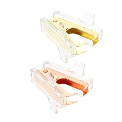 Veemoon 2 Stück Mini Heftklammerentferner Flugzeugdesign Tragbar Handlicher Klammerzieher Bürobedarf Rosegold und Gold Kleine Einfach zu Bedienen Platzsparend für Büro und Zuhause Veemoon 2 Stück Mini Heftklammerentferner Flugzeugdesign Tragbar Handlicher Klammerzieher Bürobedarf Rosegold und Gold Kleine Einfach zu Bedienen Platzsparend für Büro und Zuhause von Veemoon