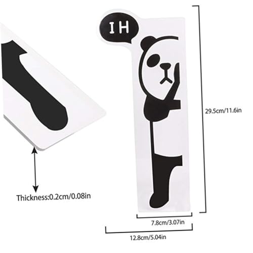 Veemoon 2 Stück Multifunktionales Monitor Memo Board Seitenpanel Kreative Notiztafel für Computerbildschirm Langlebiger Memo Notizenhalter mit Panda-motiv Links für Büro und Zuhause Veemoon 2 Stück Multifunktionales Monitor Memo Board Seitenpanel Kreative Notiztafel für Computerbildschirm Langlebiger Memo Notizenhalter mit Panda-motiv Links für Büro und Zuhause von Veemoon