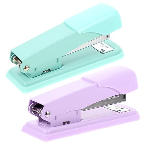 Veemoon 2 Stück Multifunktions Heftgerät Pastellfarben Metall Bürohefter für Zuhause und Büro Ergonomisches Design und Praktisch für Schnelles Heften Veemoon 2 Stück Multifunktions Heftgerät Pastellfarben Metall Bürohefter für Zuhause und Büro Ergonomisches Design und Praktisch für Schnelles Heften von Veemoon