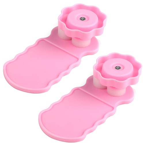 Veemoon 2 Stück Papierformer Quilling-zubehör Aus Papier Werkzeug Quilling Aus Geschlitztem Papier Für Quilling-formen Quilling Board Mit Papierwickelmaschine Papierrollen Rosa Plastik von Veemoon