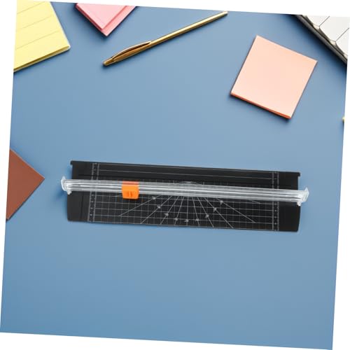 Veemoon 2 Stück Präzisions Papierschneider mit Klappbarem Lineal Kompakter Sicherer Schneidehelfer für Scrapbooking Basteln Foto und Kartonbearbeitung Tragbar Schwarz Veemoon 2 Stück Präzisions Papierschneider mit Klappbarem Lineal Kompakter Sicherer Schneidehelfer für Scrapbooking Basteln Foto und Kartonbearbeitung Tragbar Schwarz von Veemoon