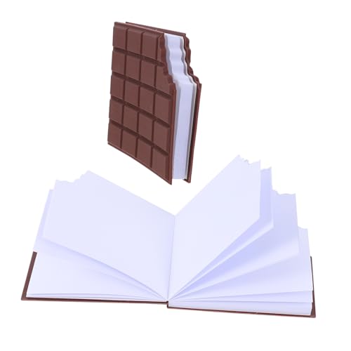 Veemoon 2 Stück Selbstklebende Notizblöcke mit Kreativem Schokoladen design Praktische Wiederverwendbare Memo sticker für Schüler Kleines Handliches Notizbuch mit Glattem Papier Ablösbar Veemoon 2 Stück Selbstklebende Notizblöcke mit Kreativem Schokoladen design Praktische Wiederverwendbare Memo sticker für Schüler Kleines Handliches Notizbuch mit Glattem Papier Ablösbar von Veemoon