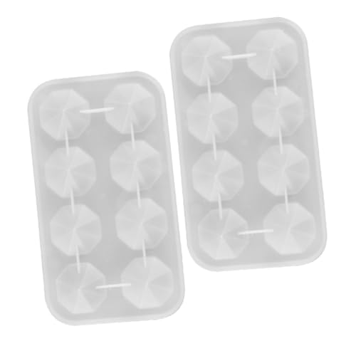 Veemoon 2 Stück Silikon Harzform Facettierter Kristall Geometrisch Epoxidharz Gießform für DIY Schmuck Seifen Handwerk Transparent Wiederverwendbar Für Anfänger und Wohnkultur Veemoon 2 Stück Silikon Harzform Facettierter Kristall Geometrisch Epoxidharz Gießform für DIY Schmuck Seifen Handwerk Transparent Wiederverwendbar Für Anfänger und Wohnkultur von Veemoon