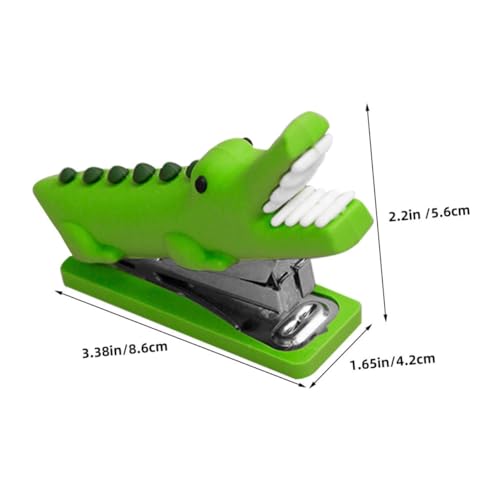 Veemoon 2 Stück Silikon Mini krokodil Hefter Tierform Büro Desktop Hefter Wiederverwendbar Praktisch Niedlich Für Schule Und Arbeit Veemoon 2 Stück Silikon Mini krokodil Hefter Tierform Büro Desktop Hefter Wiederverwendbar Praktisch Niedlich Für Schule Und Arbeit von Veemoon