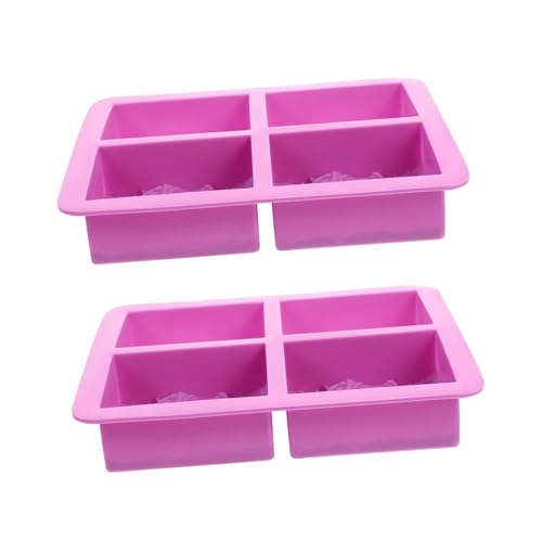 Veemoon 2 Stück Silikon Seifenform mit Fach Wellenmuster Hitzebeständig Geruchsneutral Langlebig DIY Aromatherapie Kerzen und Backform für Handgemachte Seifen Fondant Jelly Veemoon 2 Stück Silikon Seifenform mit Fach Wellenmuster Hitzebeständig Geruchsneutral Langlebig DIY Aromatherapie Kerzen und Backform für Handgemachte Seifen Fondant Jelly von Veemoon