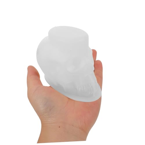 Veemoon 2 Stück Silikon Totenkopf Form Flexibel Wiederverwendbar Lebensmittelecht für Kerzen Seife Harz Gießformen Halloween Basteln DIY Detaillierte Schädelgestaltung Veemoon 2 Stück Silikon Totenkopf Form Flexibel Wiederverwendbar Lebensmittelecht für Kerzen Seife Harz Gießformen Halloween Basteln DIY Detaillierte Schädelgestaltung von Veemoon